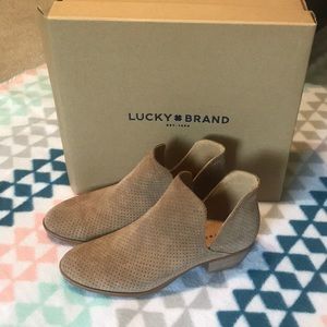 Lucky Brand Perforated Booties